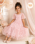 Vestido Infantil Com Sobreposição Trick Nick 1171412