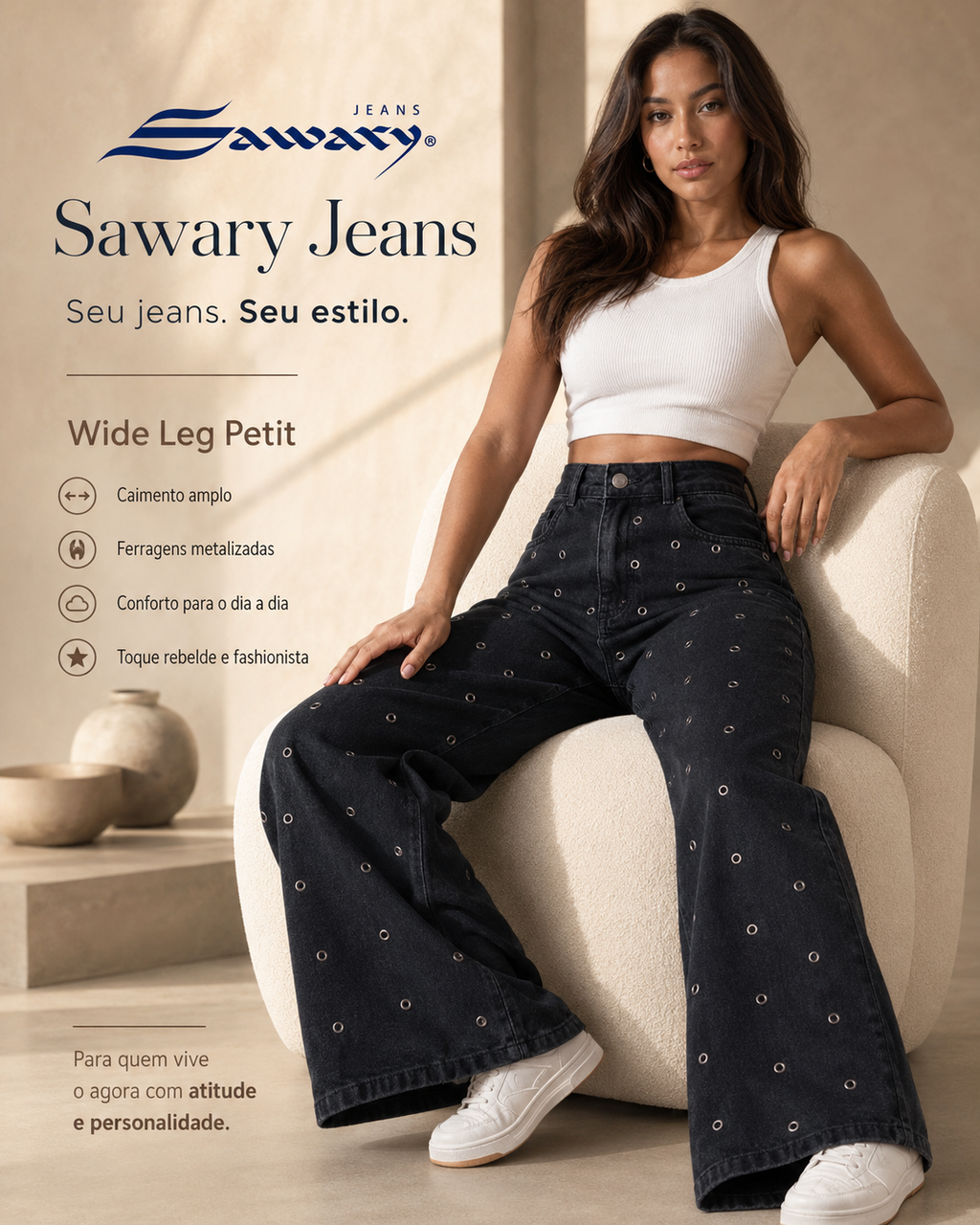 Jeans Sawary Petit 283614 (No Lycra)