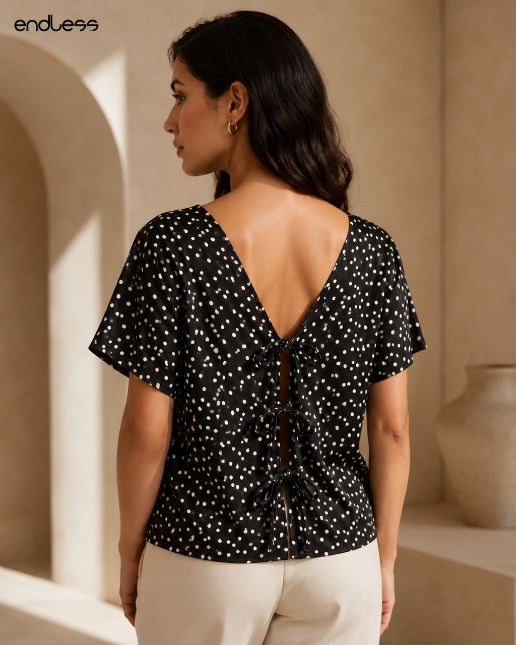 Blusa Feminina Viscose Acetinada Estampada E6111