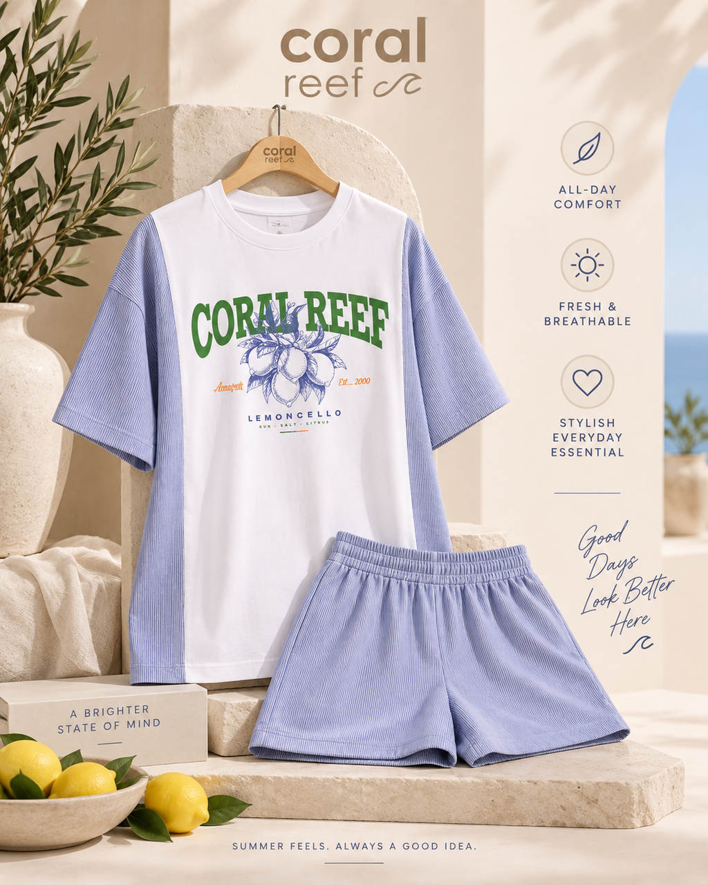 Conjunto Coral Reef