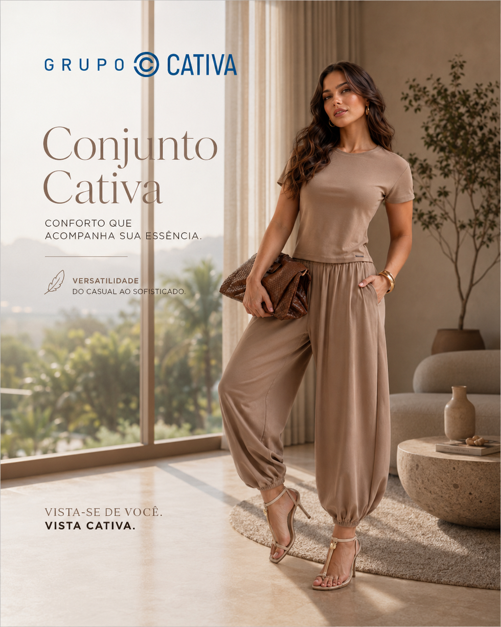 CONJ. BLUSA E CALÇA Ref.: C91726