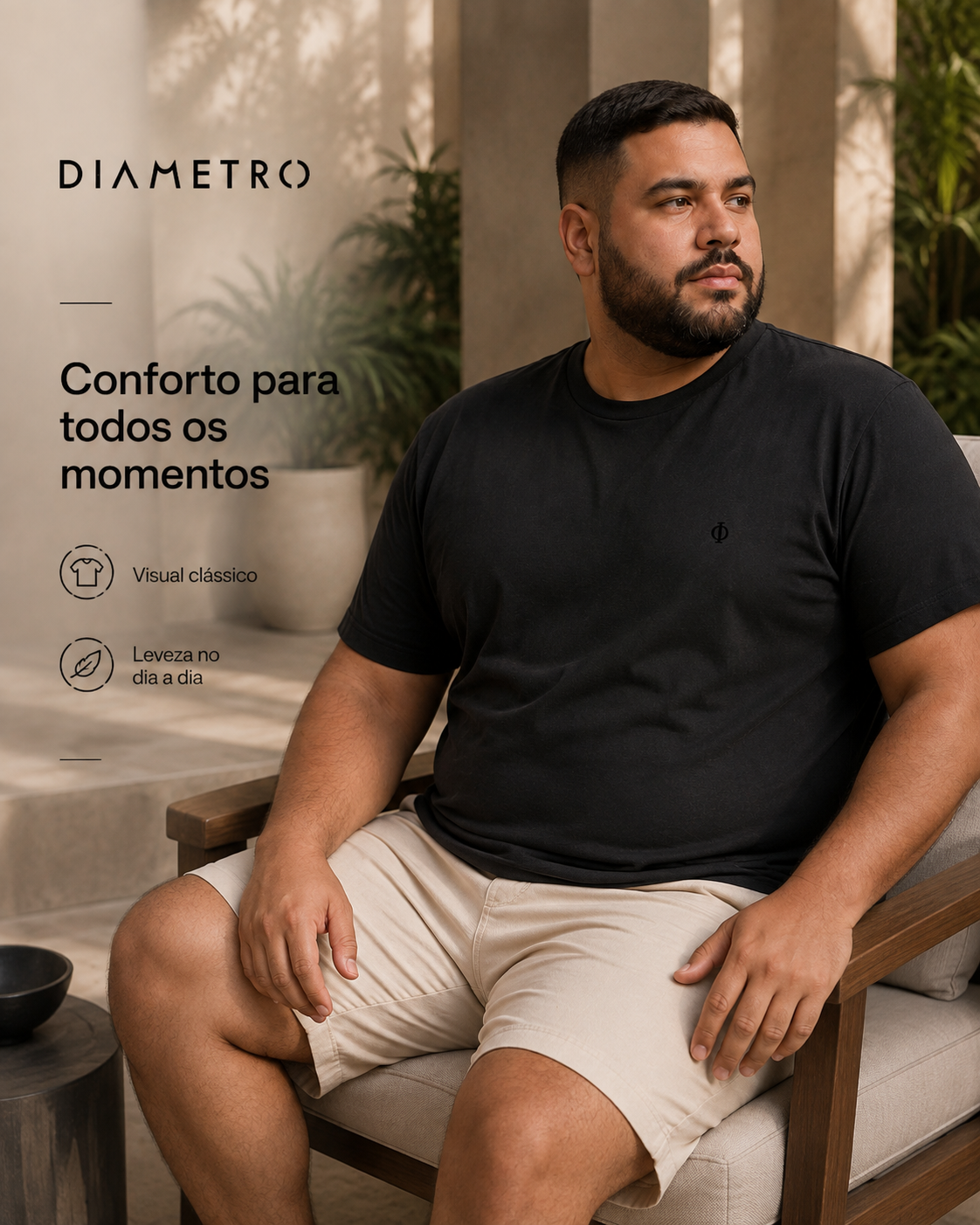 Camiseta Masculina Plus DB00126