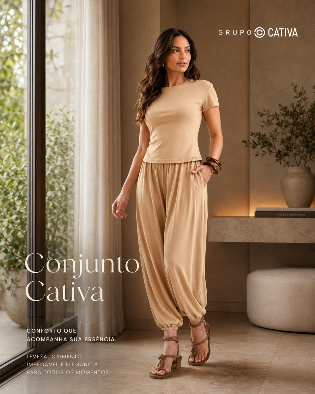 CONJ. BLUSA E CALÇA
Ref.: C91726