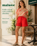 Shorts Feminino Evasê Bolso Faca Em Malha Do Abraço
Ref.: 100013890501974