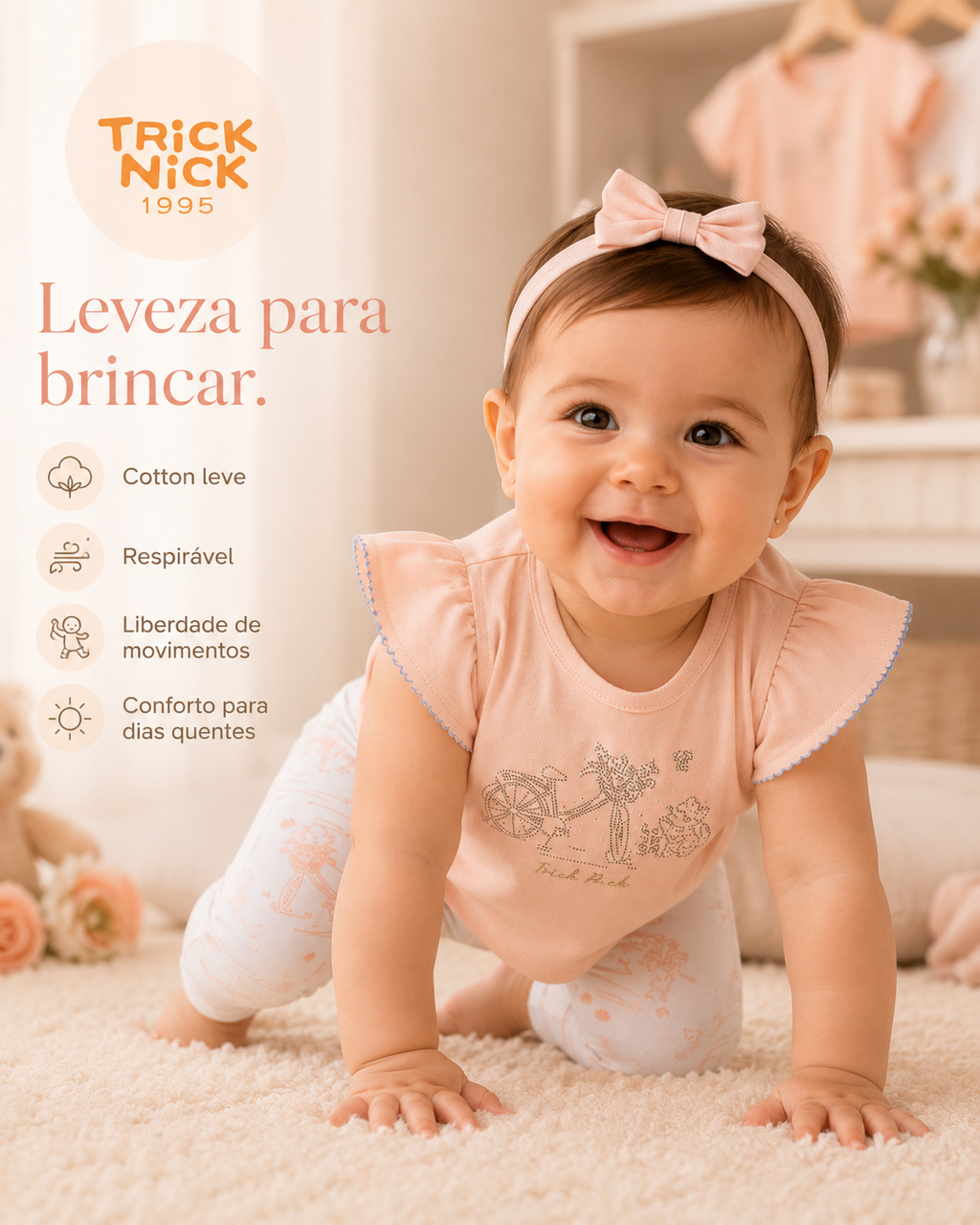 Conjunto Feminino Blusa Com Legging Trick Nick 1137150