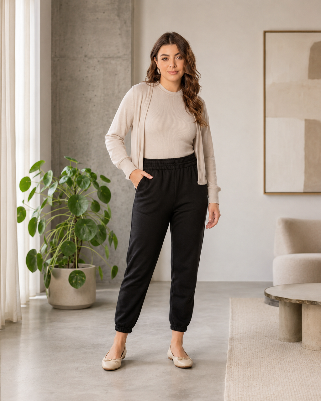 Blusa más cárdigan