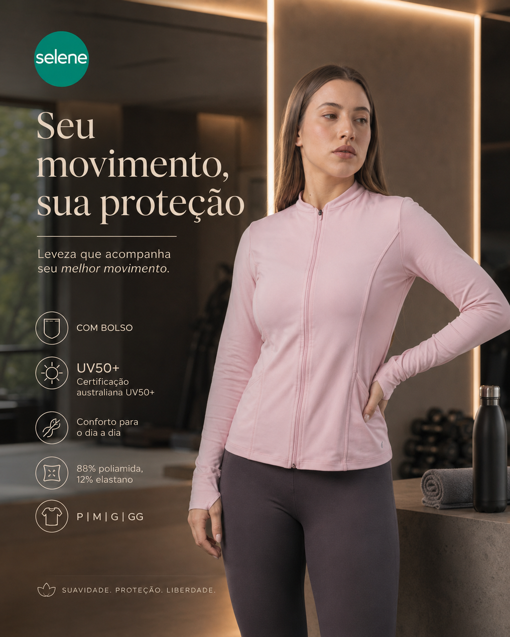 Jaqueta proteção UV 22026