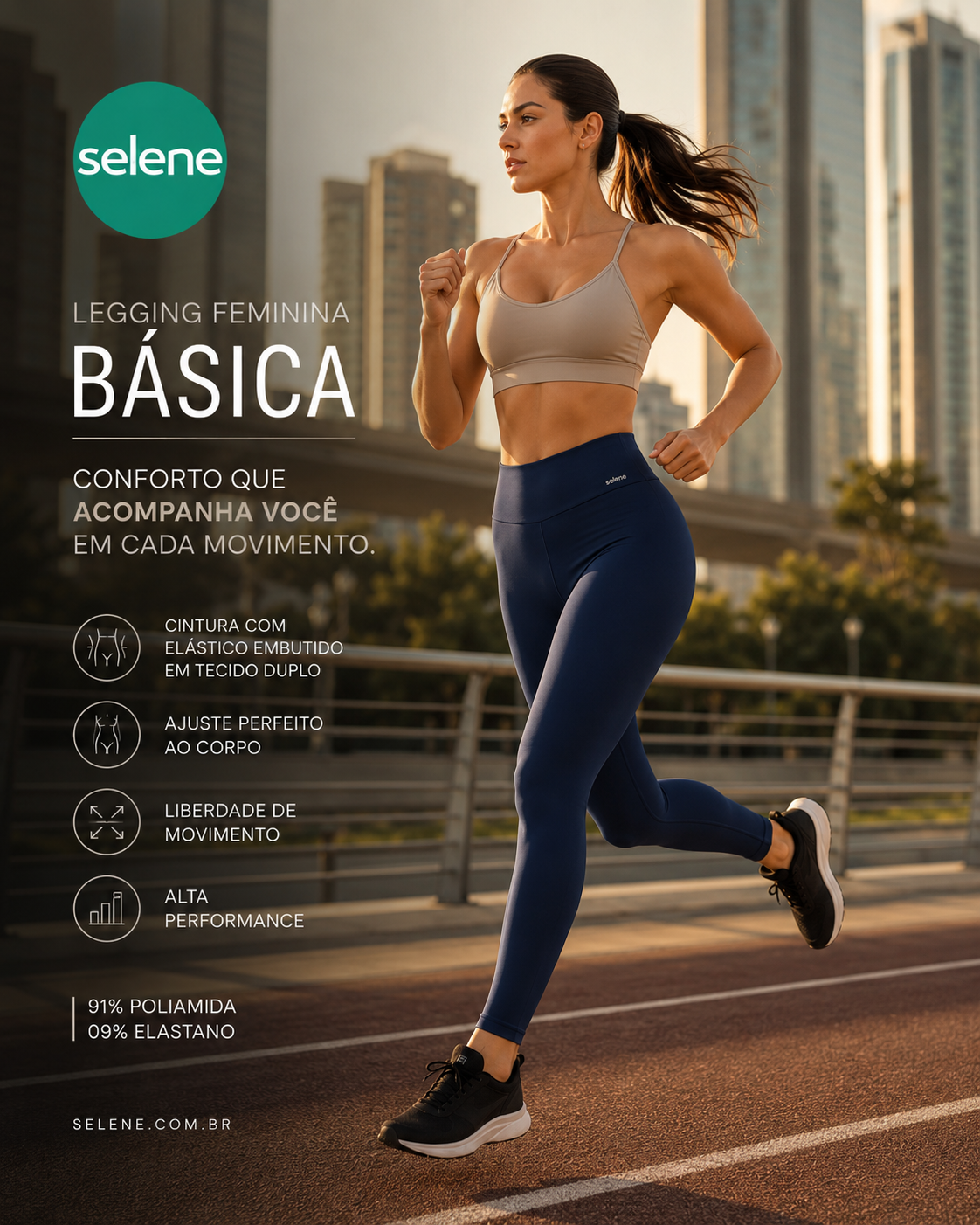 Legging Selene 20810 marinho