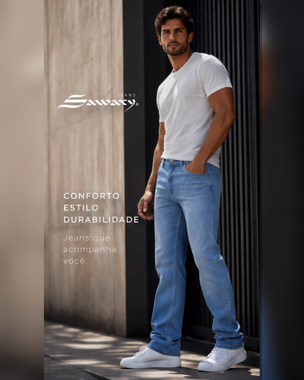 Jeans Sawary slim 282117 (Si Lycra)