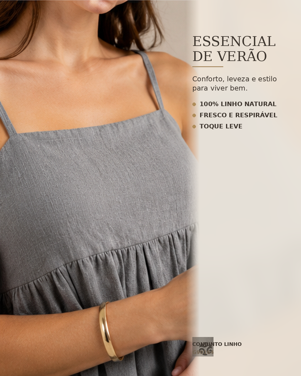 CONJUNTO EN LINO HABANA - G90164