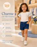 Conjunto Infantil Blusa Com Shorts Trick Nick 1171531