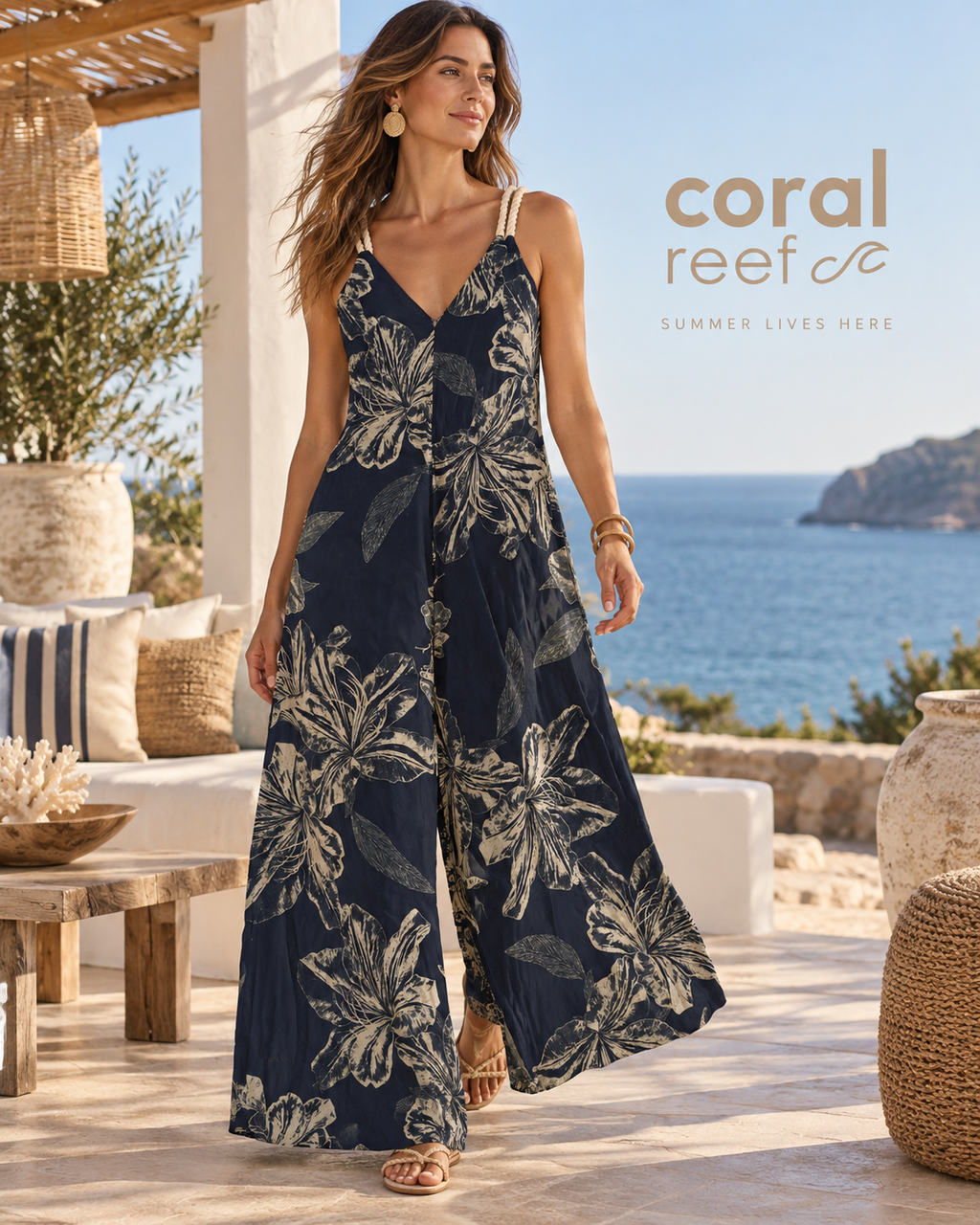 Macacão Coral Reef