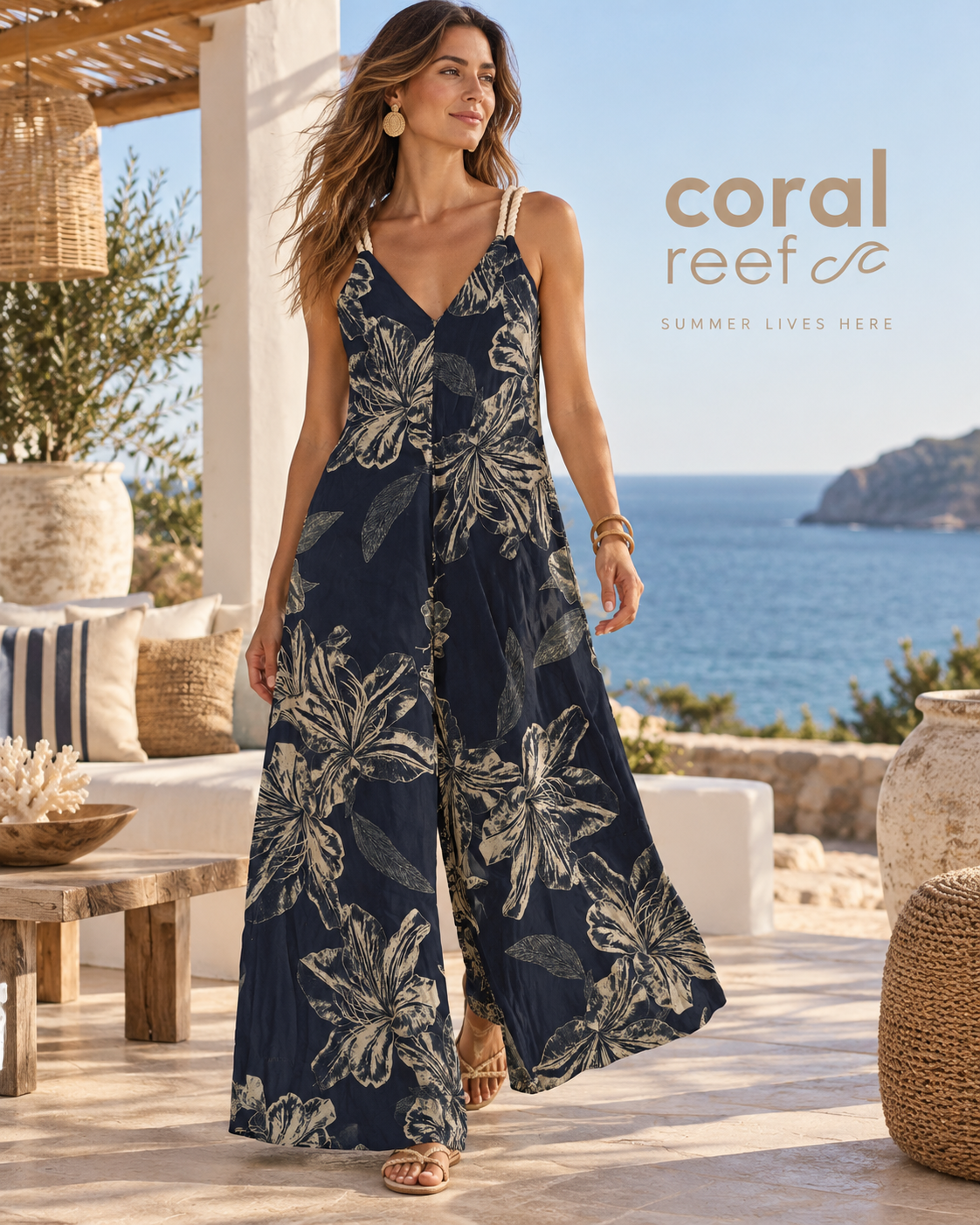 Macacão Coral Reef