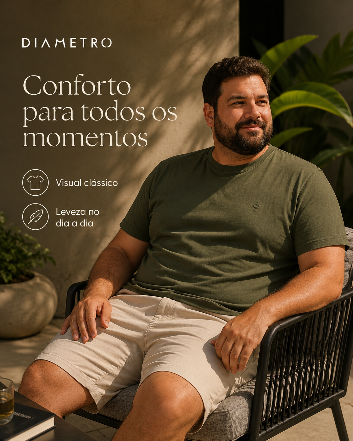 Camiseta Masculina Plus DB00126