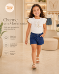 Conjunto Infantil Blusa Com Shorts Trick Nick
 Código: 1171541